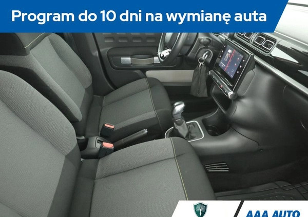 Citroen C3 cena 53000 przebieg: 49793, rok produkcji 2018 z Pruszków małe 172